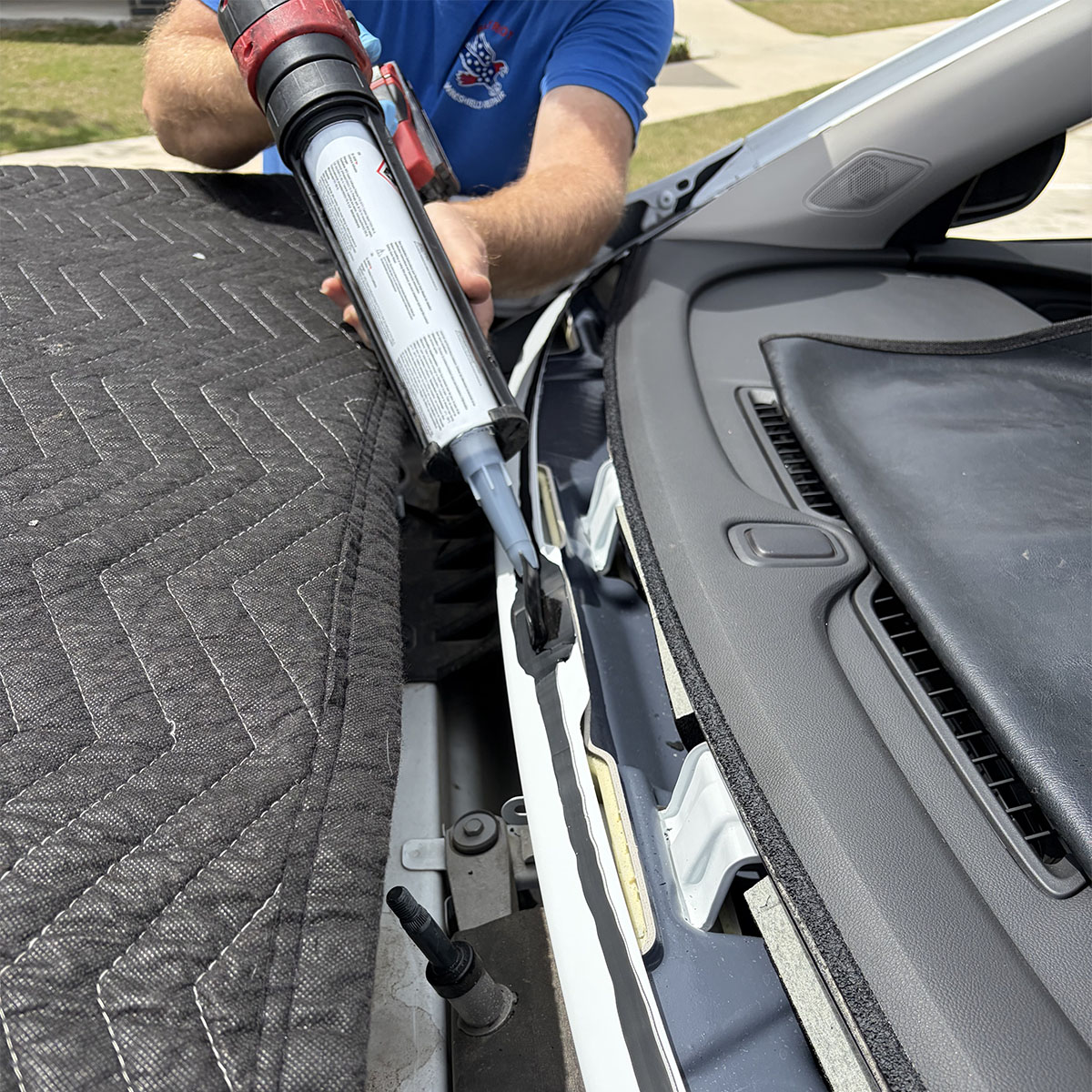 Work in Progress: Applying Urethane